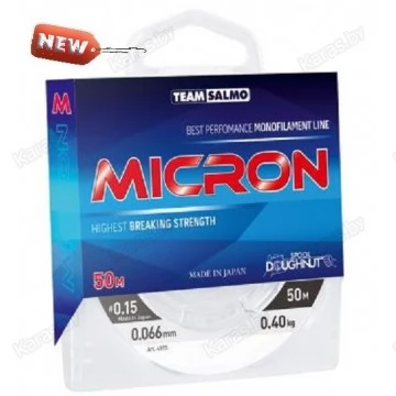 Леска монофильная TEAM SALMO MICRON 50м