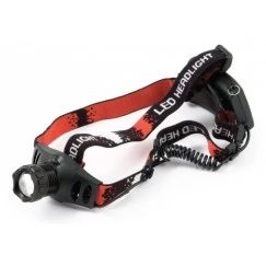 Фонарик налобн. 1 светодиод ZT-6522 переменный фокус