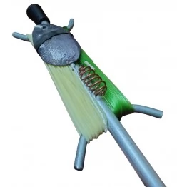 Снасть донная с грузом на мотовиле (донка)