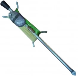 Снасть донная с грузом на мотовиле (донка)