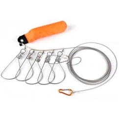 Кукан пятиместный Light Fox с поплавком