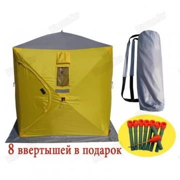 Палатка зимняя Куб 3+ (180х180х200см)