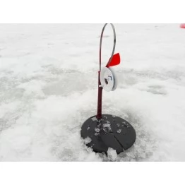 Жерлица зимняя WestMan на стойке оснащенная 190 мм (катушка 85 мм)