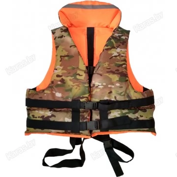 Жилет спасательный двухсторонний Poseidon Fish до 80кг