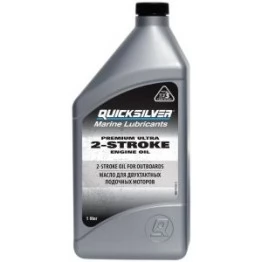 Моторное масло Quicksilver Premium Ultra 2-Stroke Engine TC-W3 (1 л)