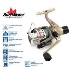 Безынерционая катушка Surf Master Strike RD 30A. 5 ш.п.