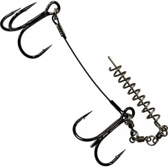 Стингер с ввертышем для приманок 7"-10"