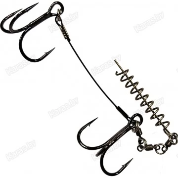 Стингер с ввертышем для приманок 7"-10"